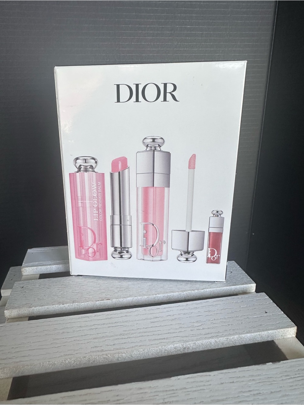 Dior Pink Lip Set – Lipstick, Lip Glow & Gloss Trio